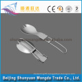 high light camping folding titanium spork